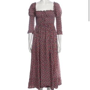 EUC DOEN Bijou Dress in Roseraie Floral Print XXS